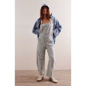 Striped Overalls for Women